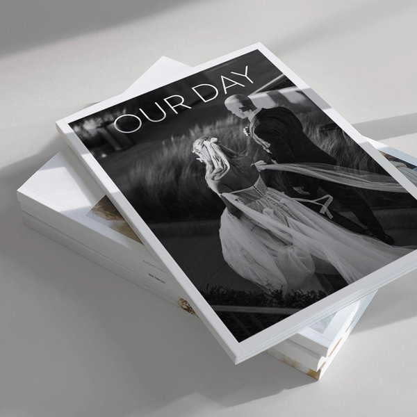 Custom Magazine to filled with our Wedding Photos