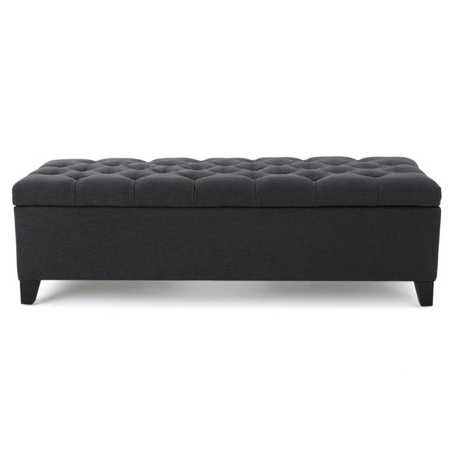 Amalfi Upholstered Flip Top Storage Bench