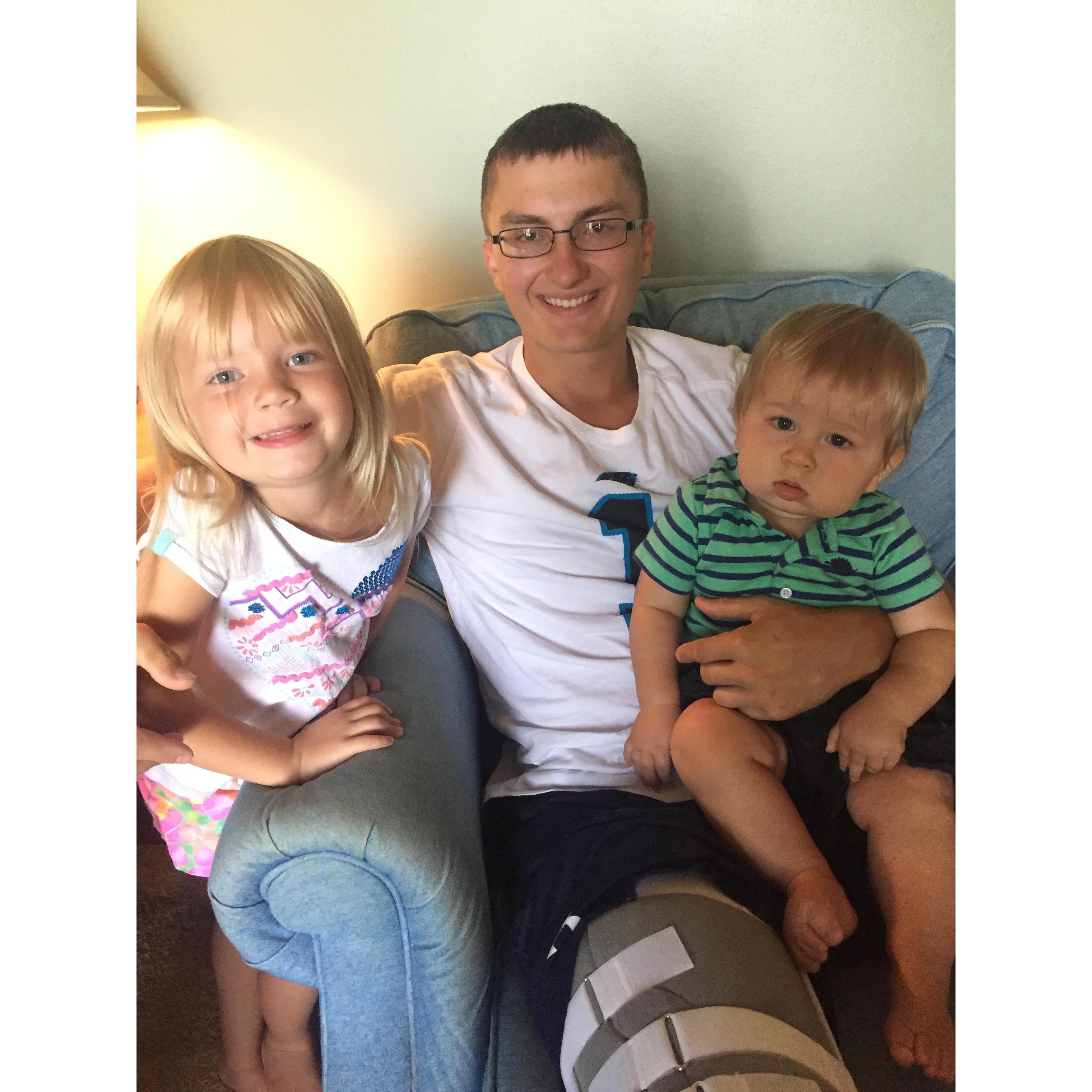 Uncle Kevin's 2nd ACL surgery!