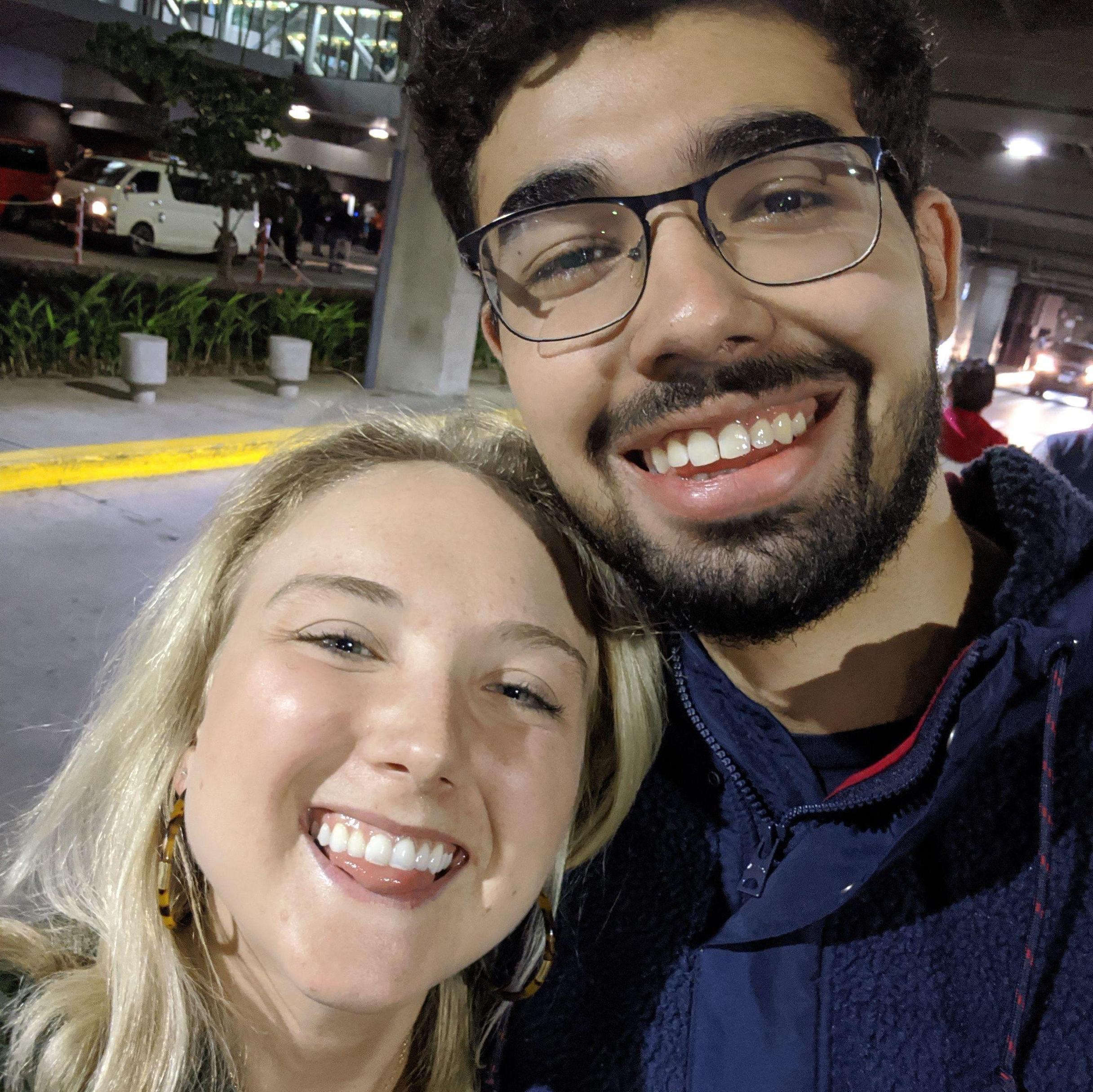 We met up for the first time in person in Costa Rica after 7 months of long distance!!