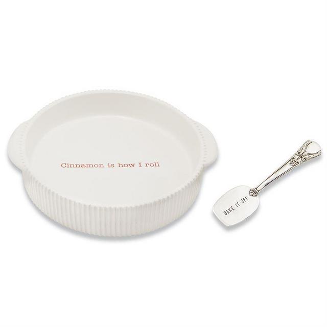 CERAMIC CINNAMON ROLL BAKER SET