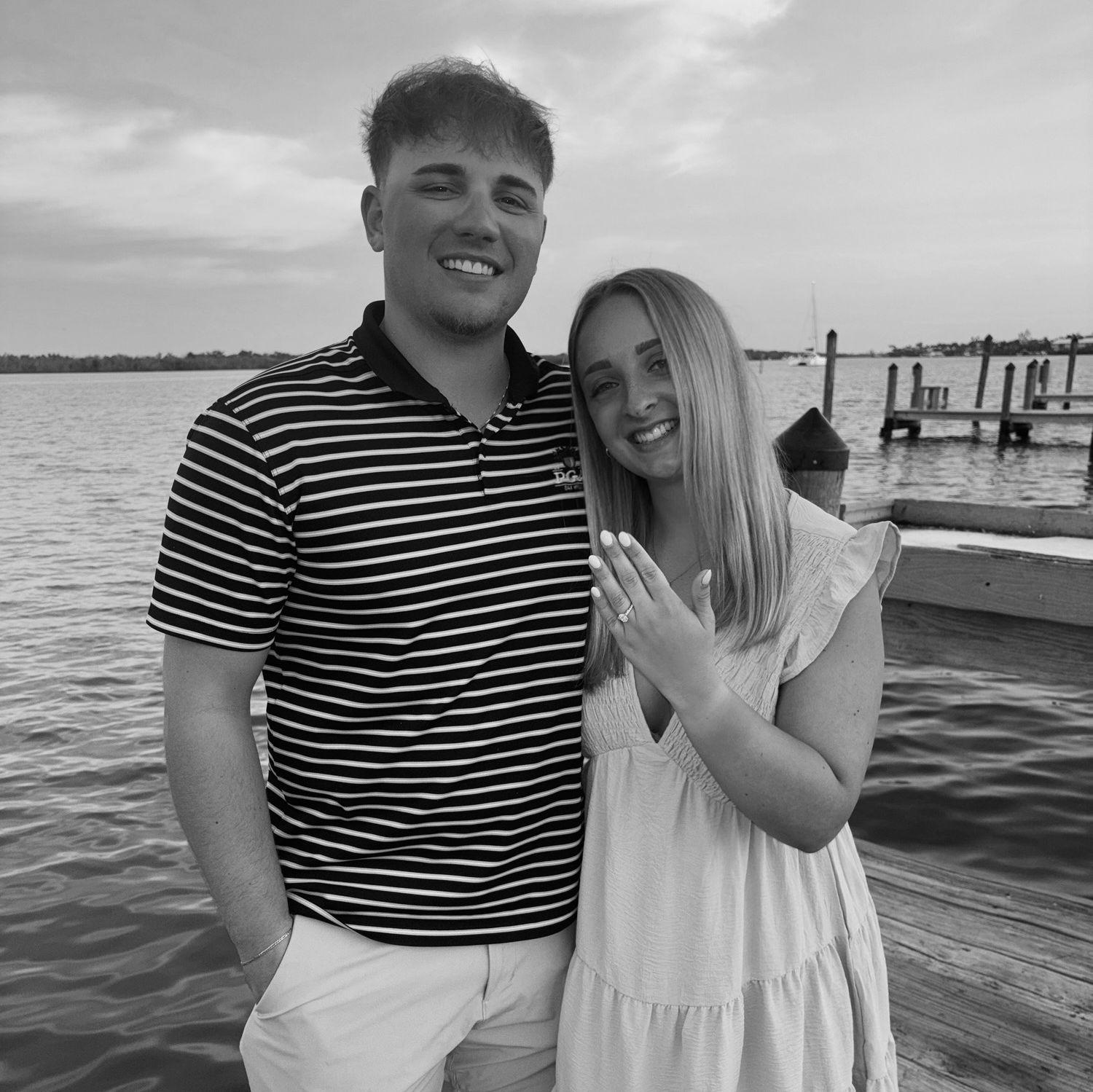 The day we got engaged!