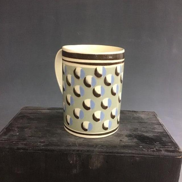 Mochaware 12oz coffee, tea mug mochaware handmade pottery
