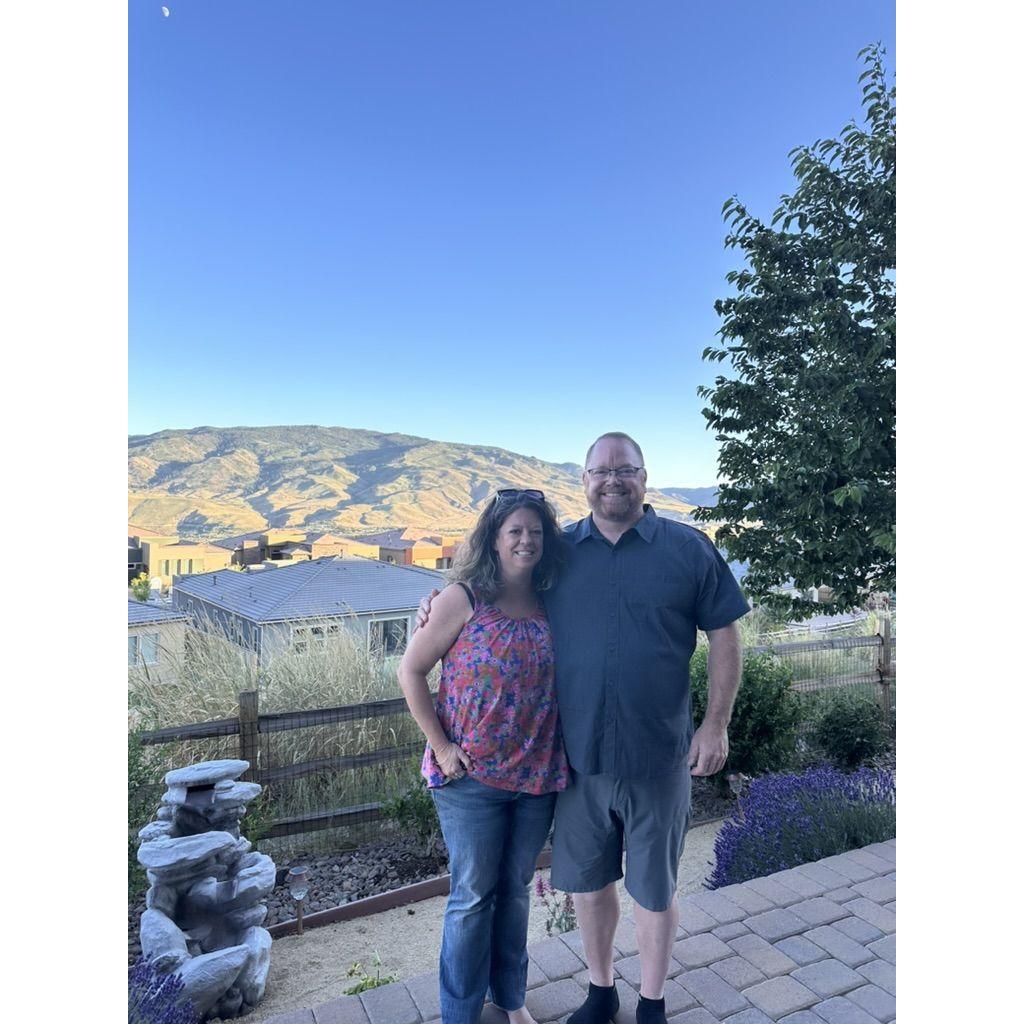 Summer dinner at Deepak & Nalini's in Reno, 2025