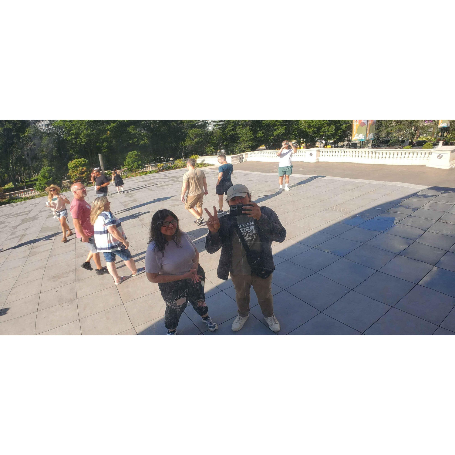 When we visited Chicago!