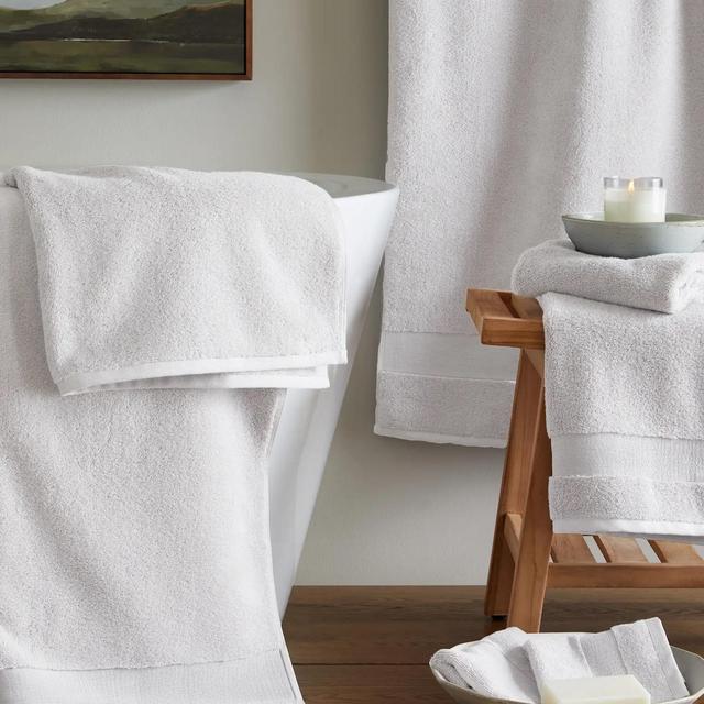 Turkish Classic Bath Towel Bundle SILVER