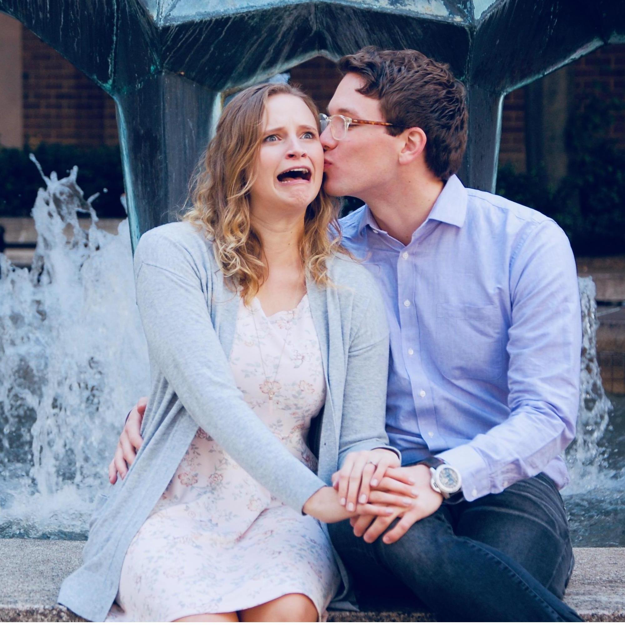 We still cannot believe we are getting married