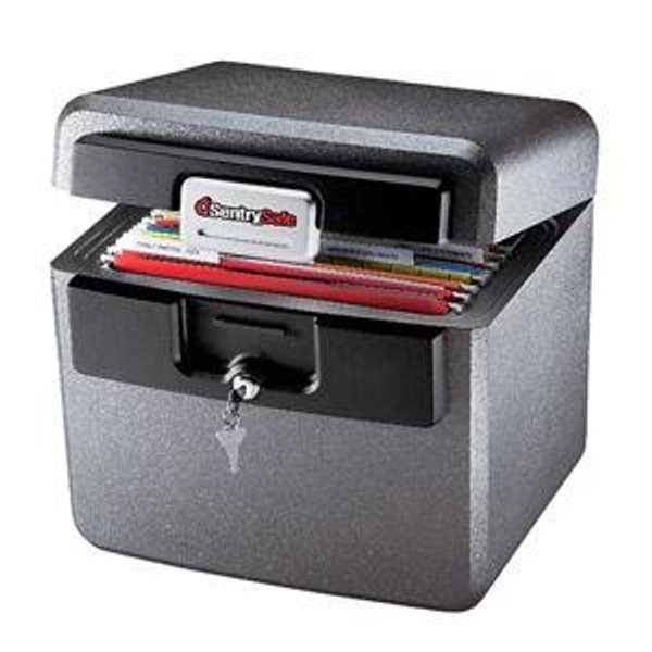 SentrySafe Plastic Fire/Waterproof Safe with Key, 0.65 cu. ft. (HD4100) | Staples