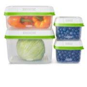 FreshWorks® Produce Savers, Produce Storage Container Sets