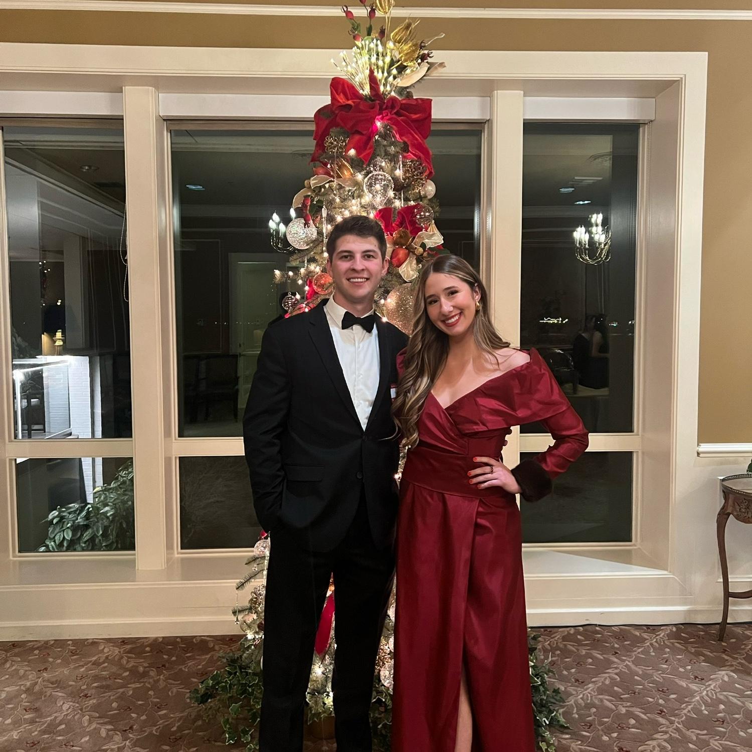 Our first year at the All Academy Christmas ball.