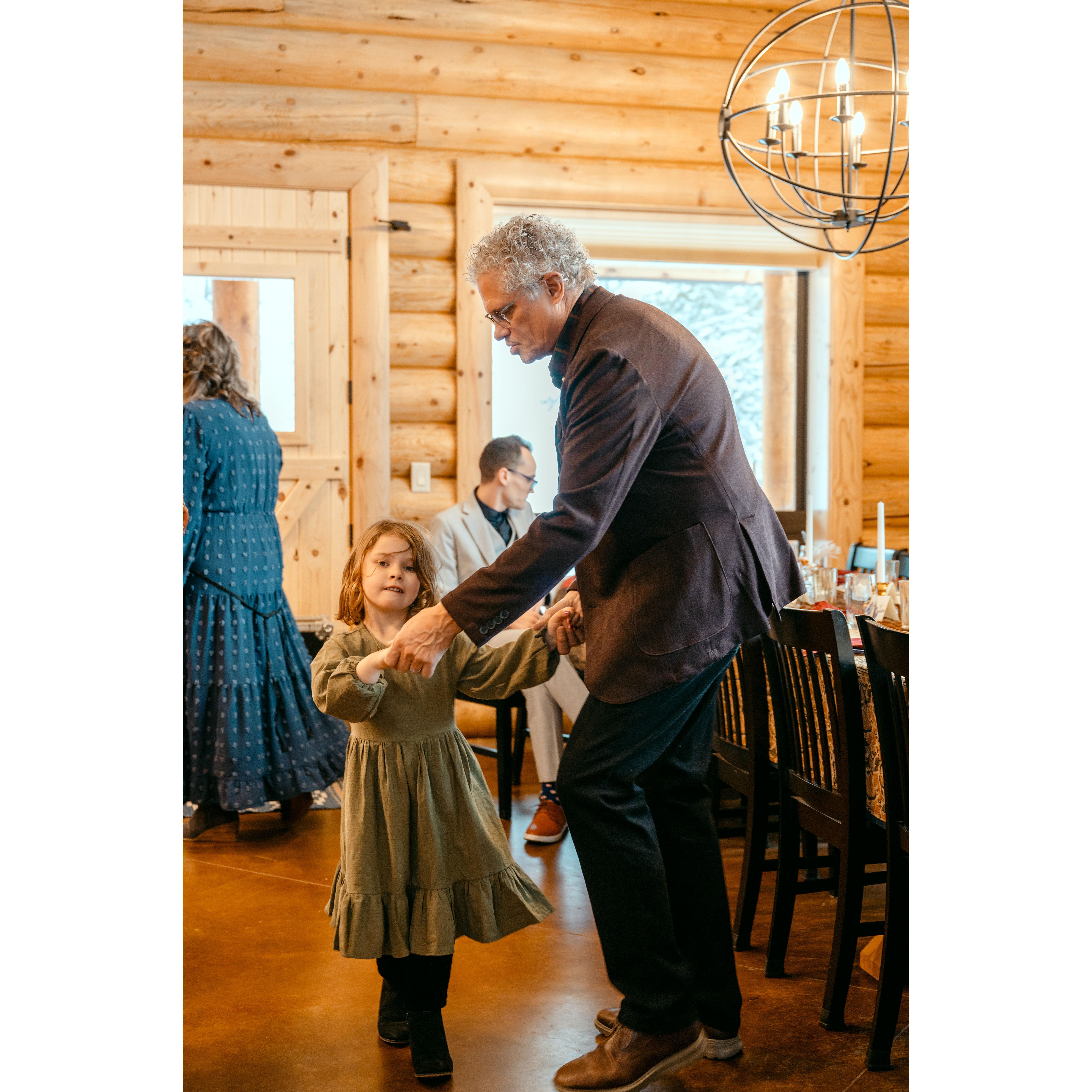 Garth and his granddaughter, Coraline