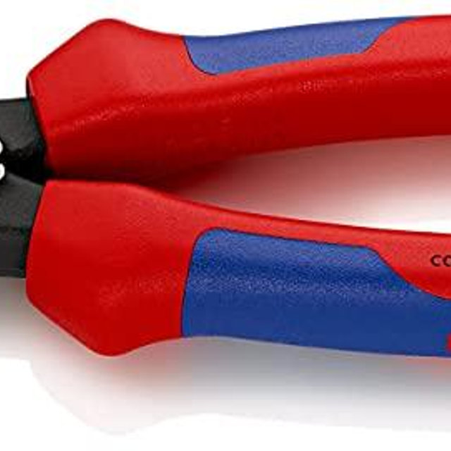 Knipex 09 12 240 9.5-Inch Ultra-High Leverage Lineman's Pliers with Fish Tape Puller and Crimper