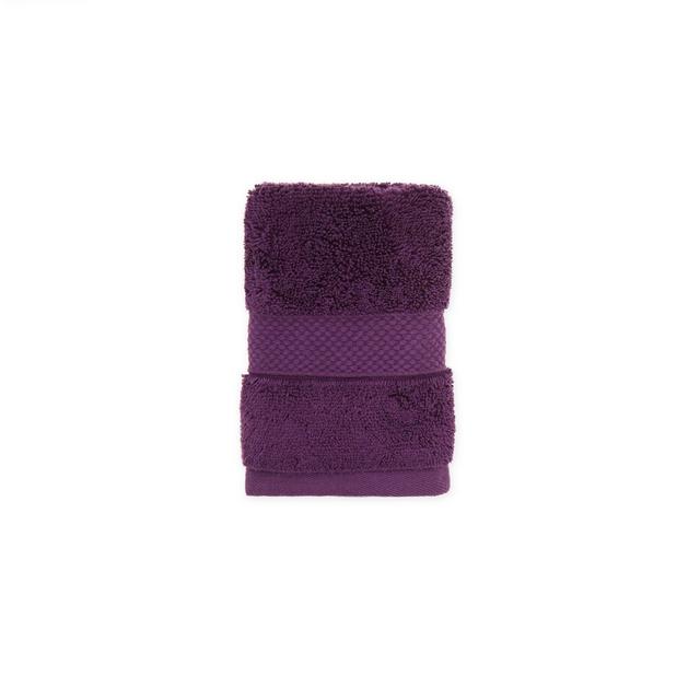 Wamsutta® Egyptian Cotton Washcloth in Blackberry Wine