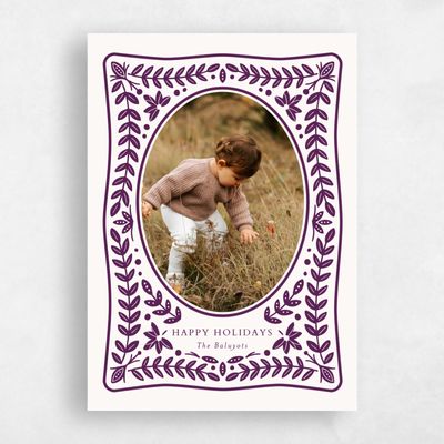 Deep Purple Holiday Card - Southampton