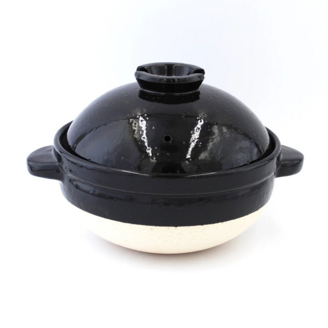 Kamado-san Double-Lid Donabe Rice Cooker
