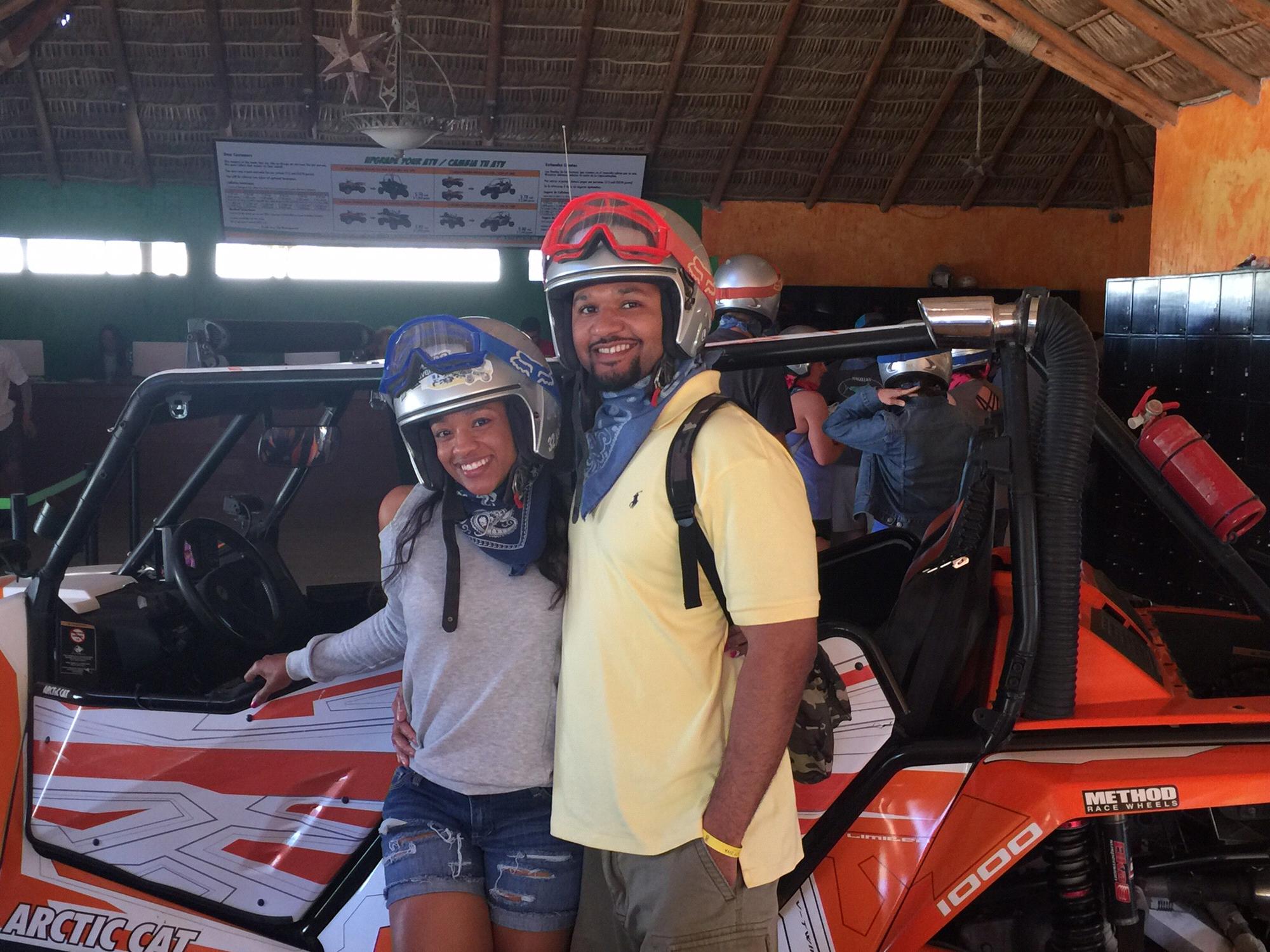 First time ATV riding. Cabo 2017