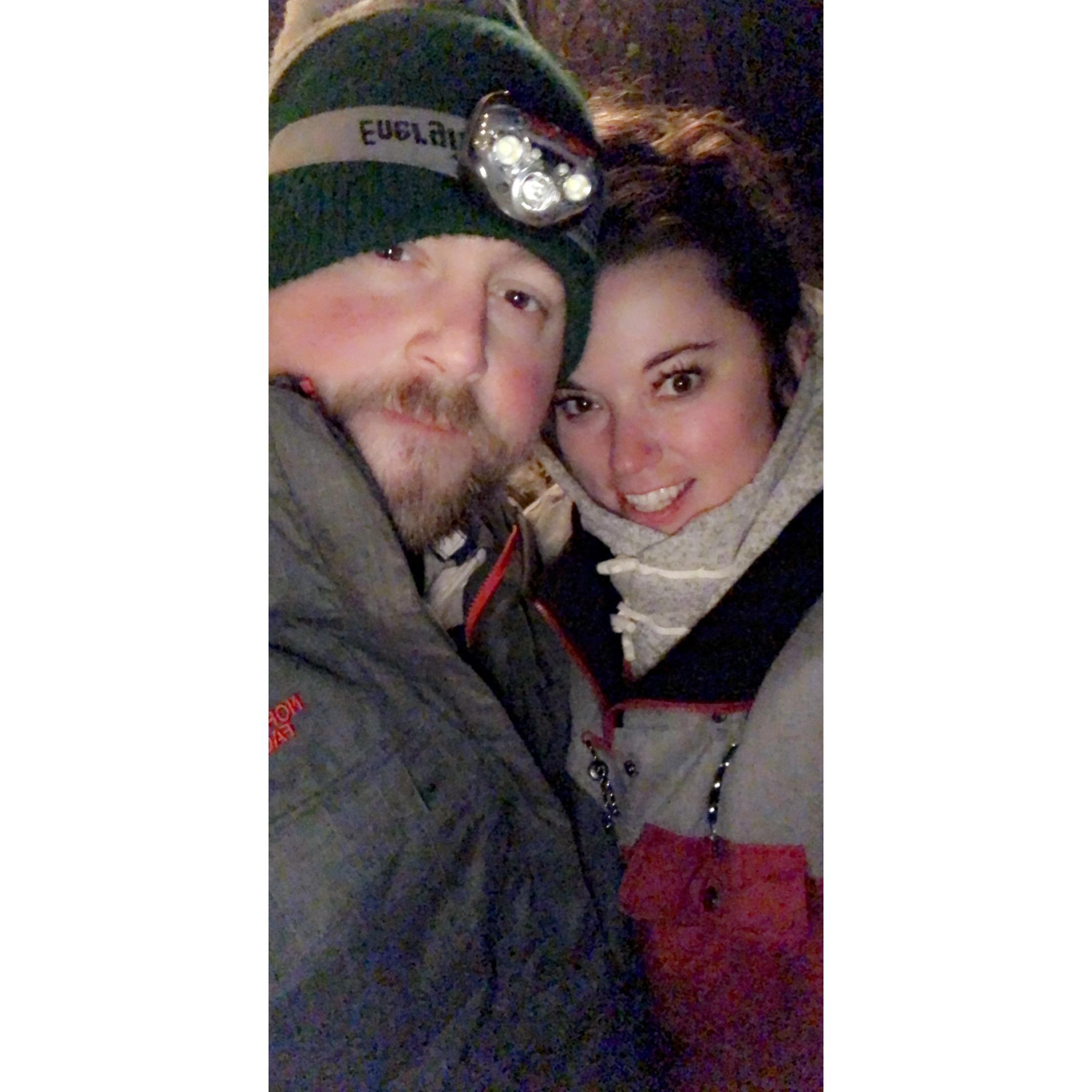First snow together!