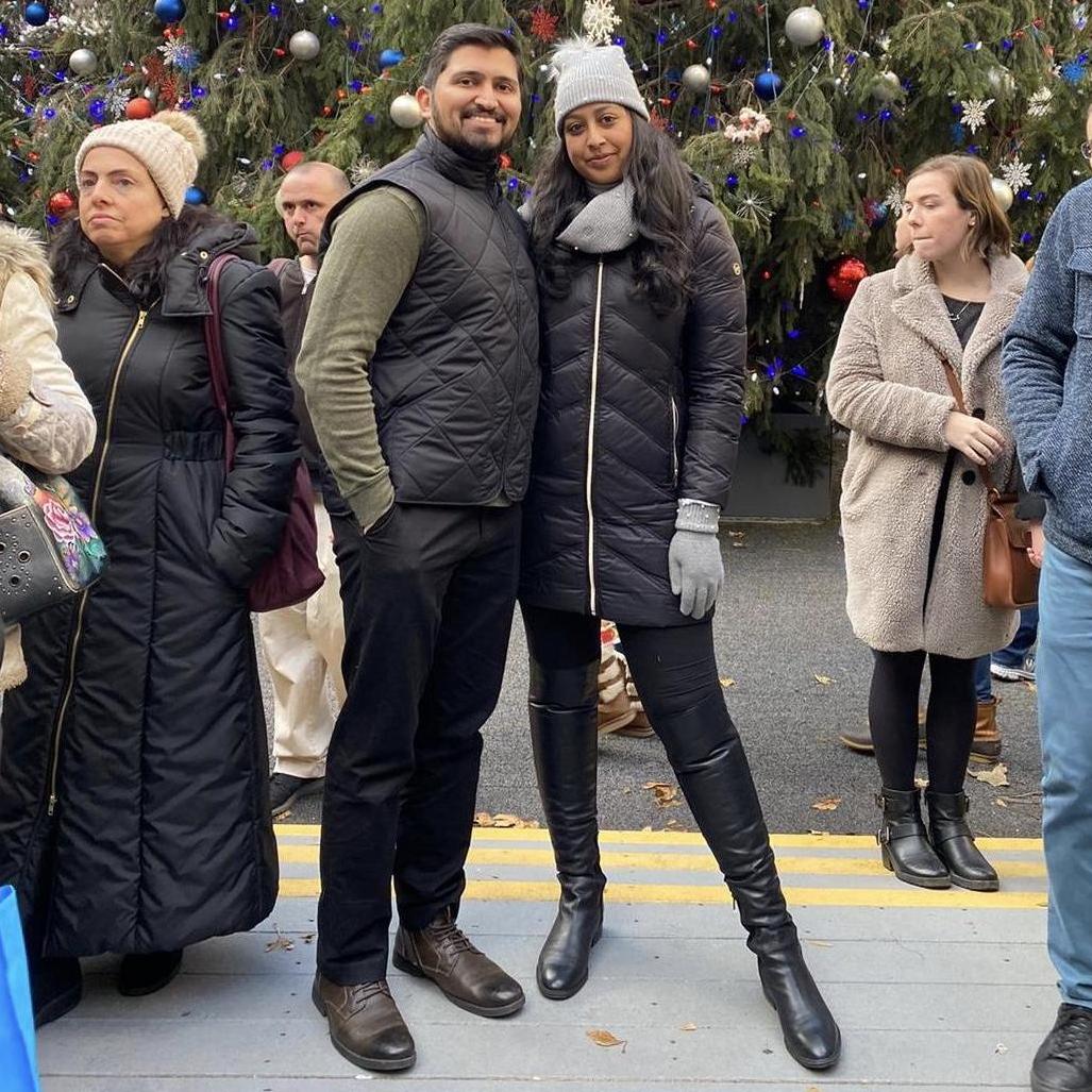 Taken during one of our many trips to the Bryant Park Christmas Market.
