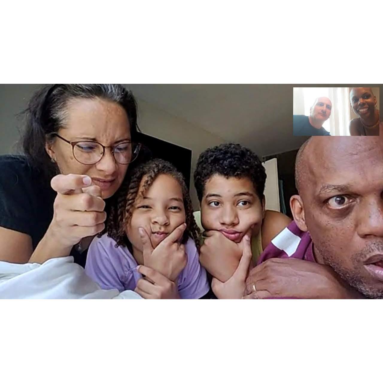 When we told The Kanuty's we were engaged.