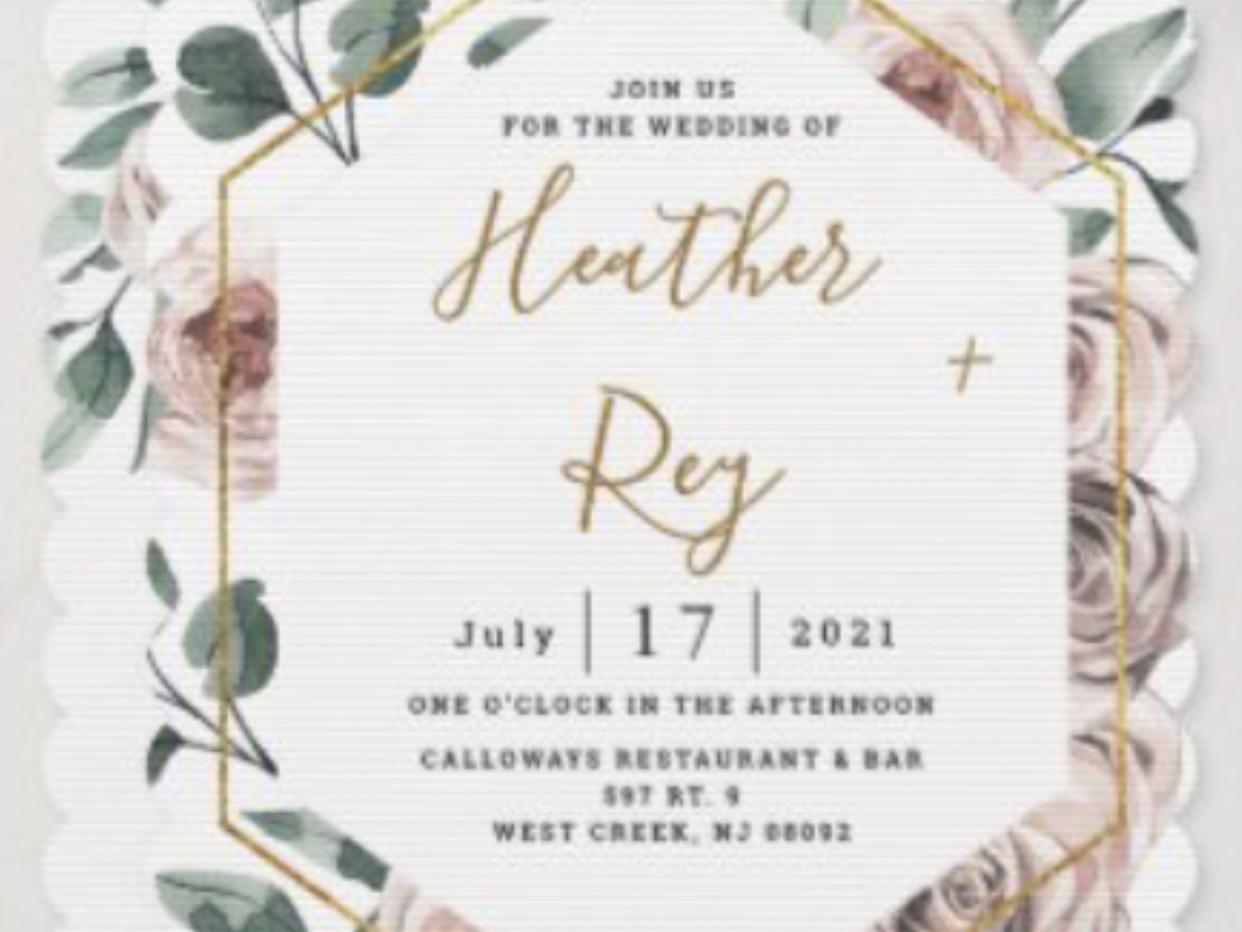 The Wedding Website of Heather Allen and Rey Diaz