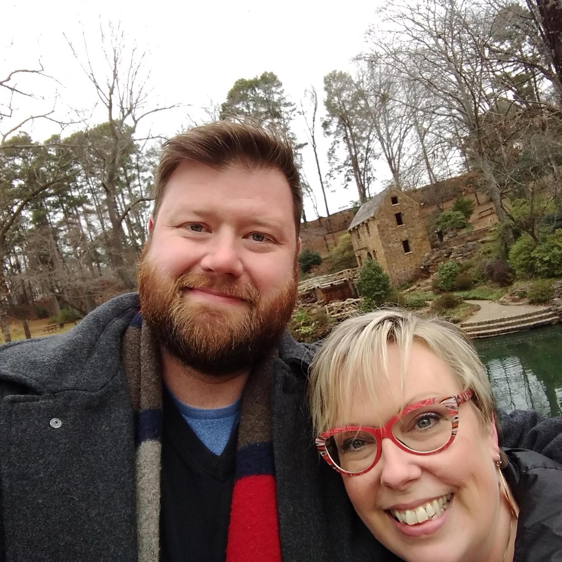 Libbie's first trip to Arkansas, so of course, she had to see the Old Mill!