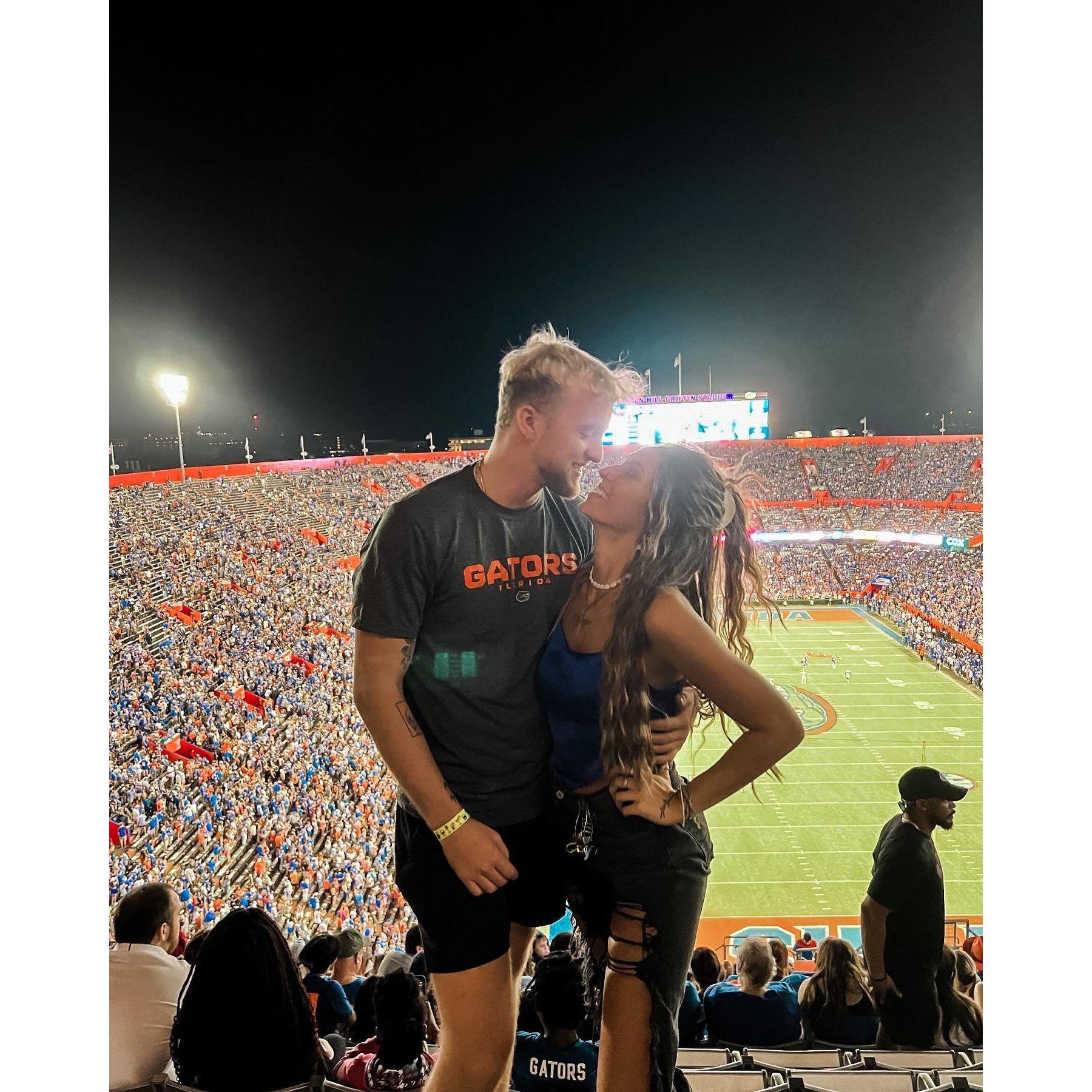 Gator game in Gainesville, FL