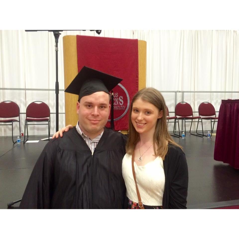 Another picture from Dan's college graduation!