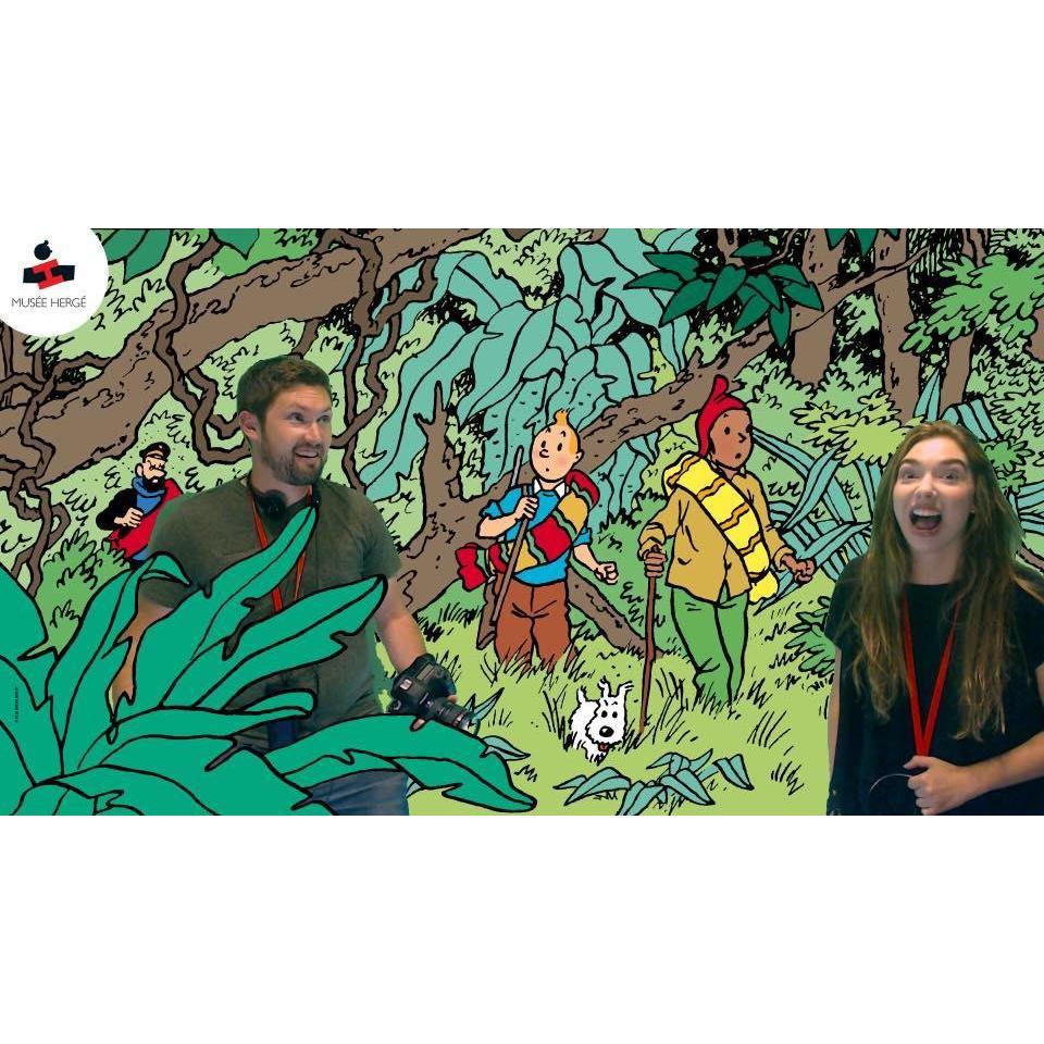 Derek especially loves a European museum.
-Musée Hergé (TinTin Museum) in Belgium 2017