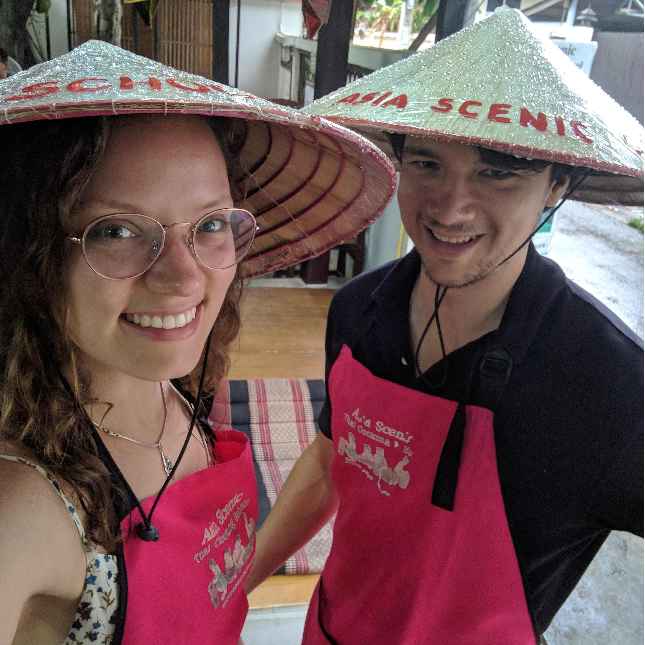 Cooking it up in Thailand.