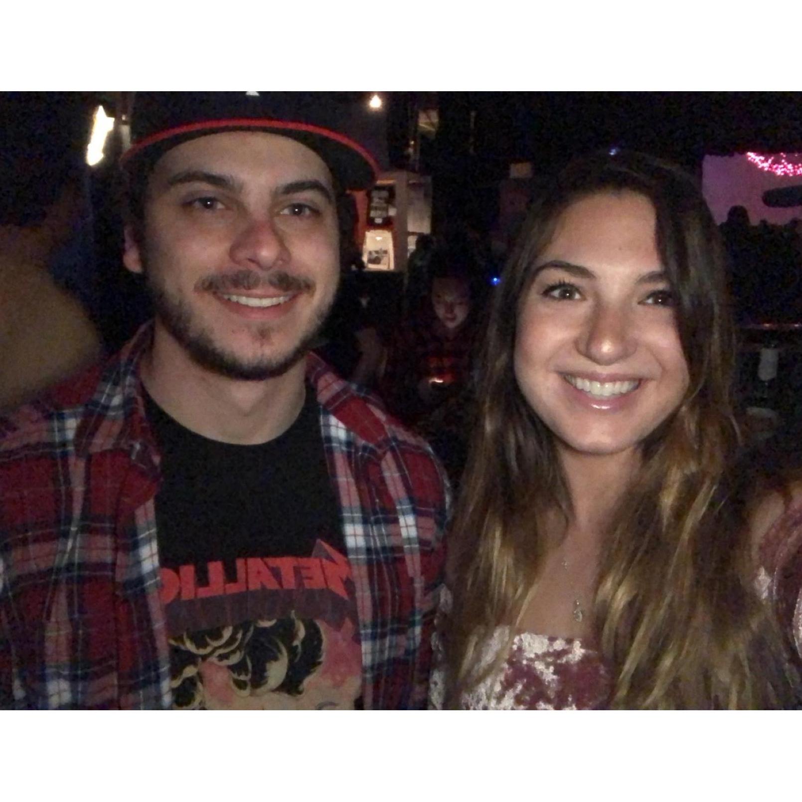March 2019- Samantha and Michael went to their first concert together in NC to see Chelsea Cutler!
