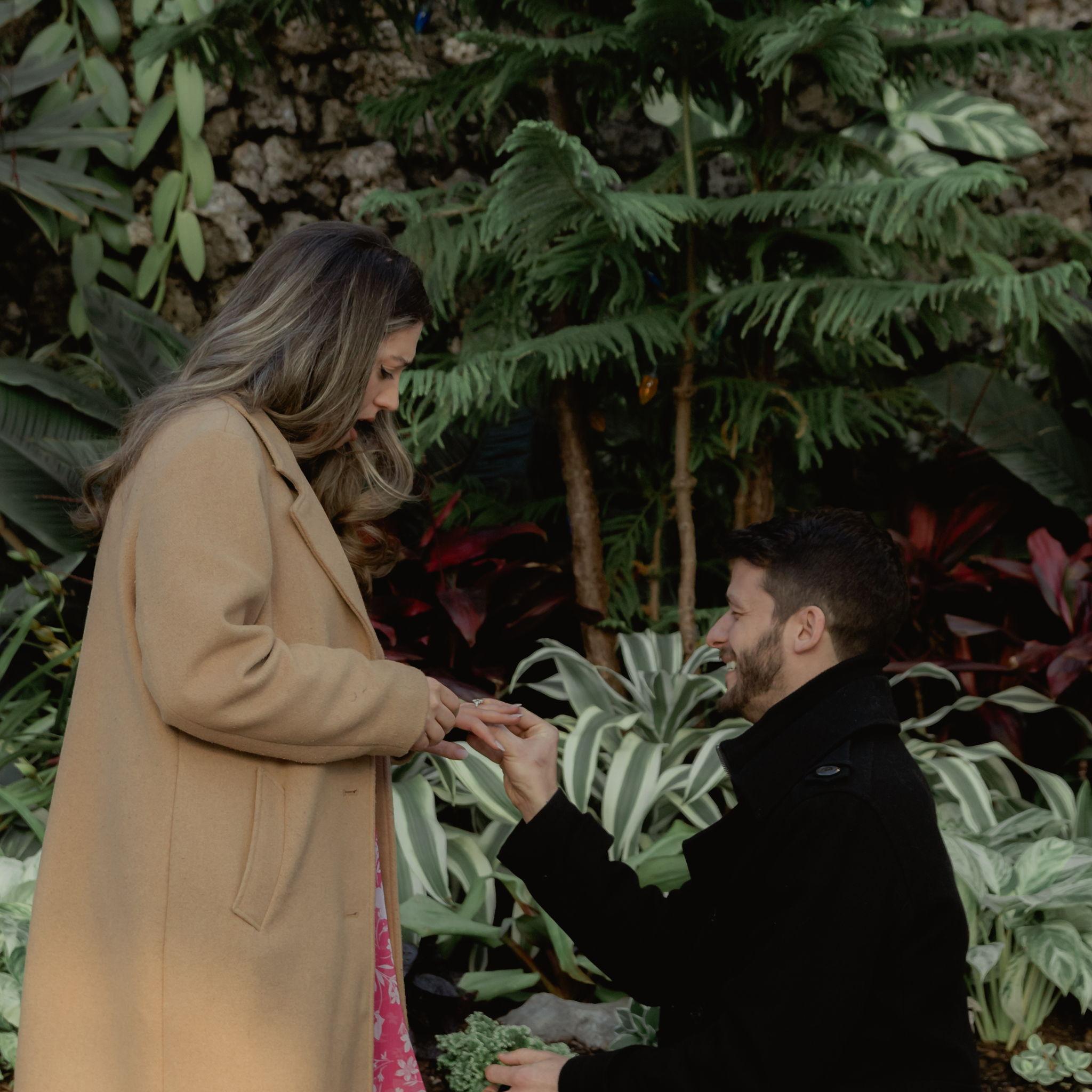 We had been planning our future together and I knew our engagement was coming, but in this moment I was very happily surprised!