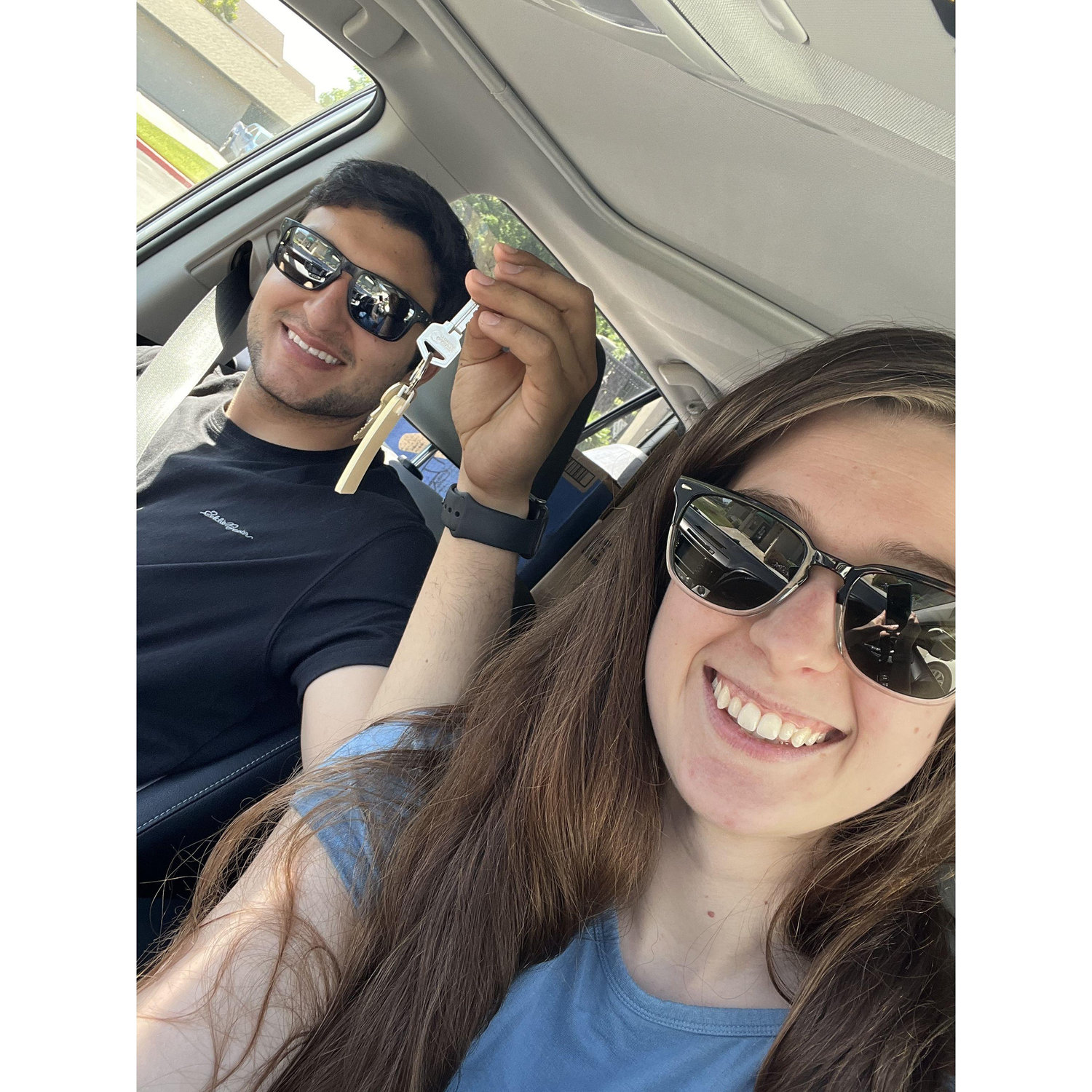Our first apartment together!