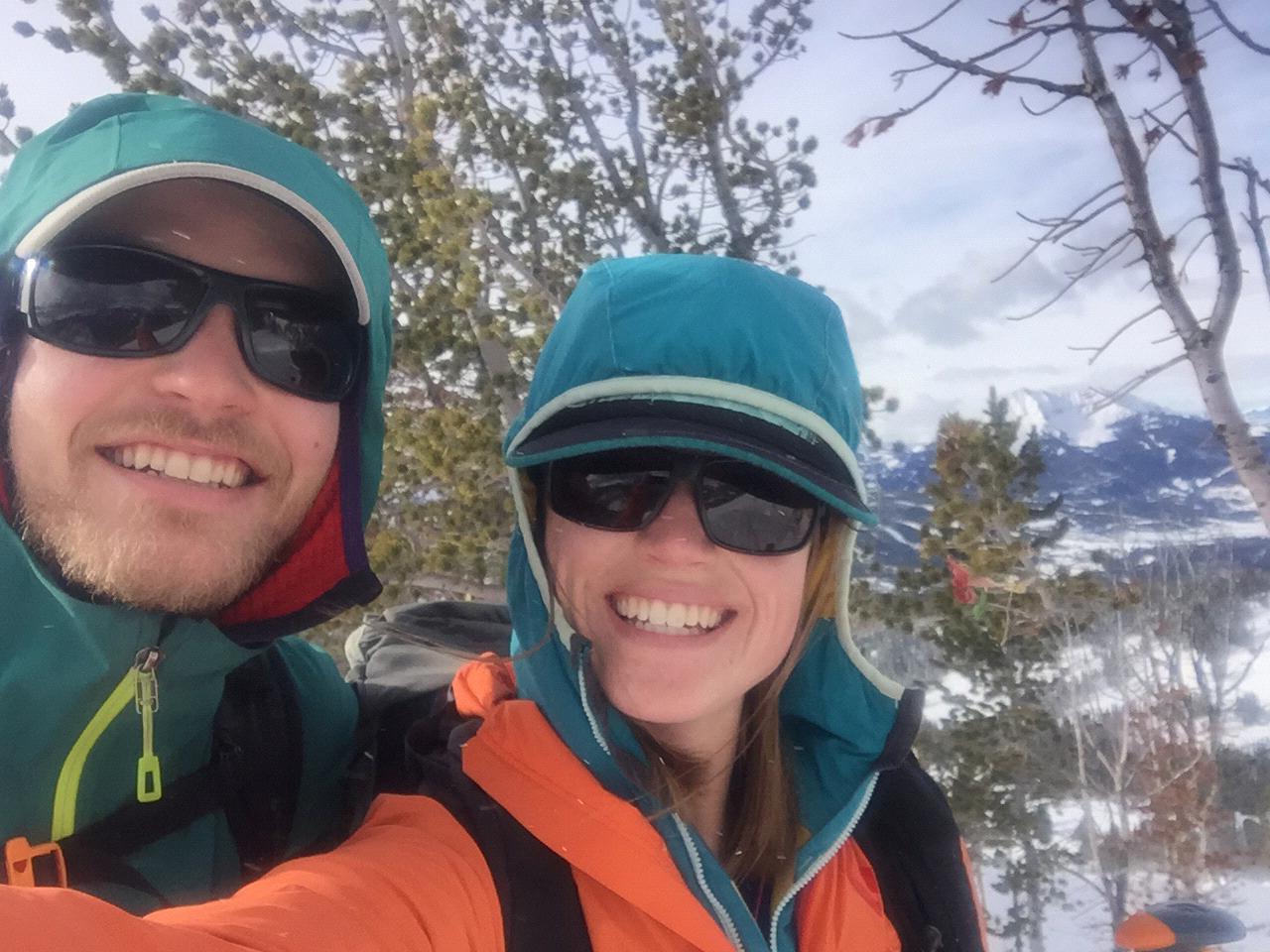 Touring at Beehive Basin MT