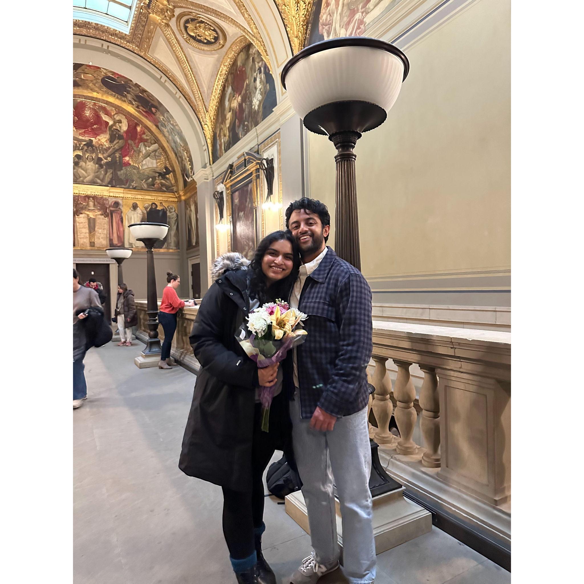 Mar. 2024 when Albin surprised Christal for her birthday!