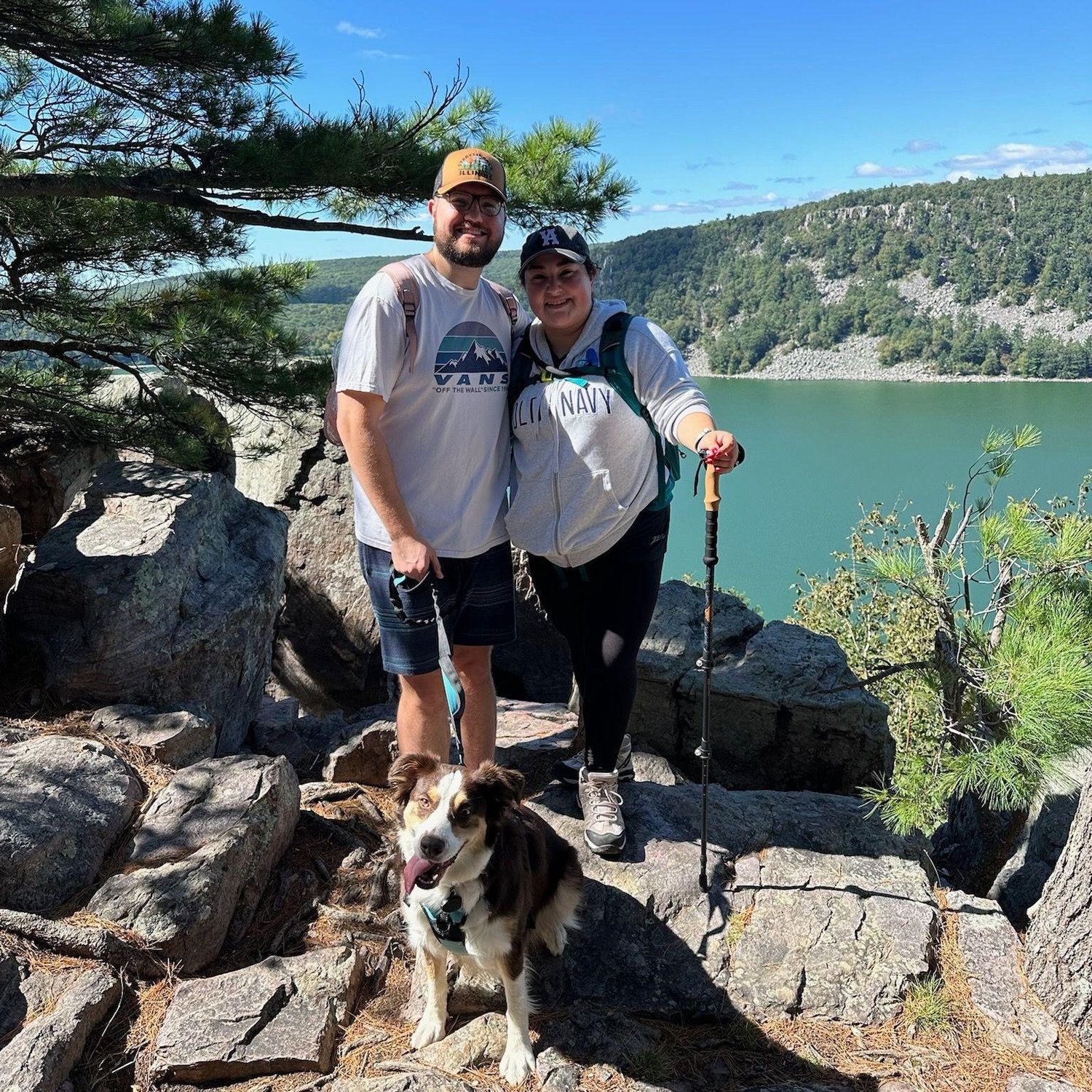 Camping at Devil's Lake, WI for Sofia's 26th birthday!
