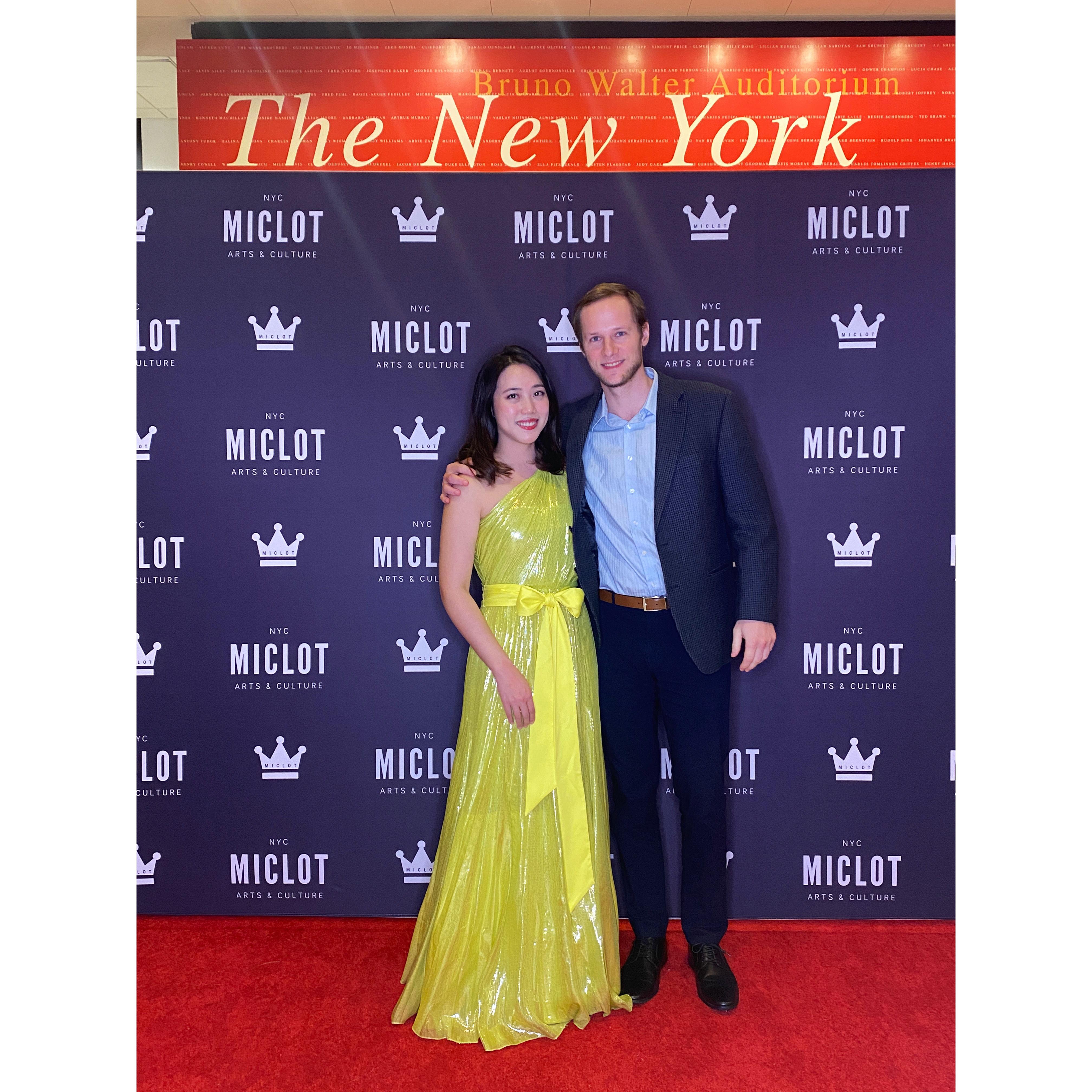Jena's Lincoln Center debut