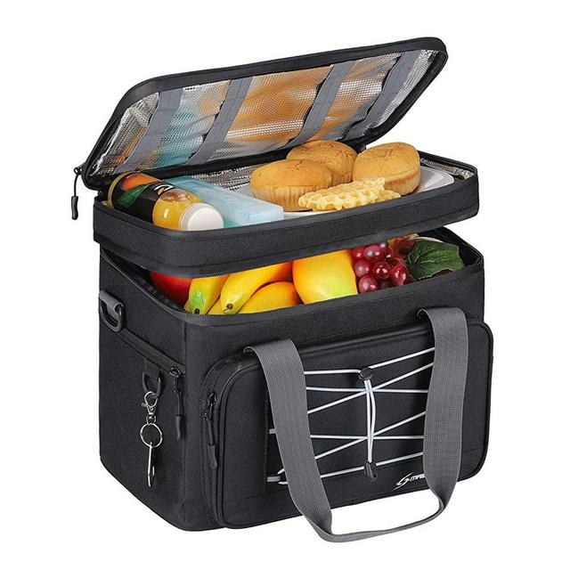 Maelstrom Cooler,Soft Sided Cooler,Collapsible Soft Cooler Bag,60/75 Cans Lunch Cooler Bag Large Leakproof Camping Cooler,Portable Travel Cooler for Grocery Shopping, Camping, Kayaking,Road Trips