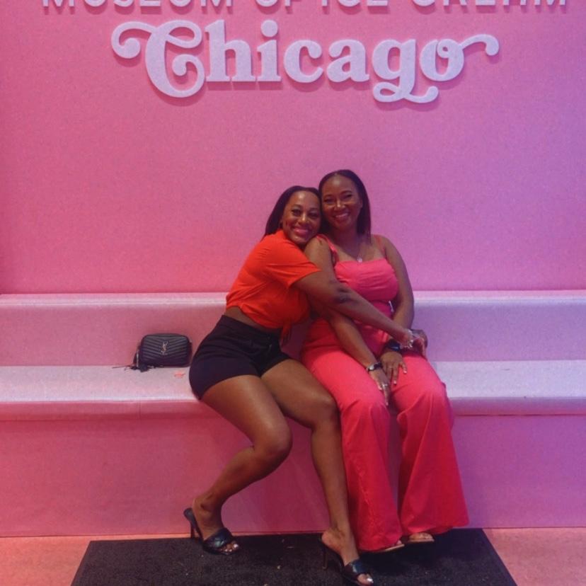 Daija & Elisha ( Sister/ Bridesmaid to bride)