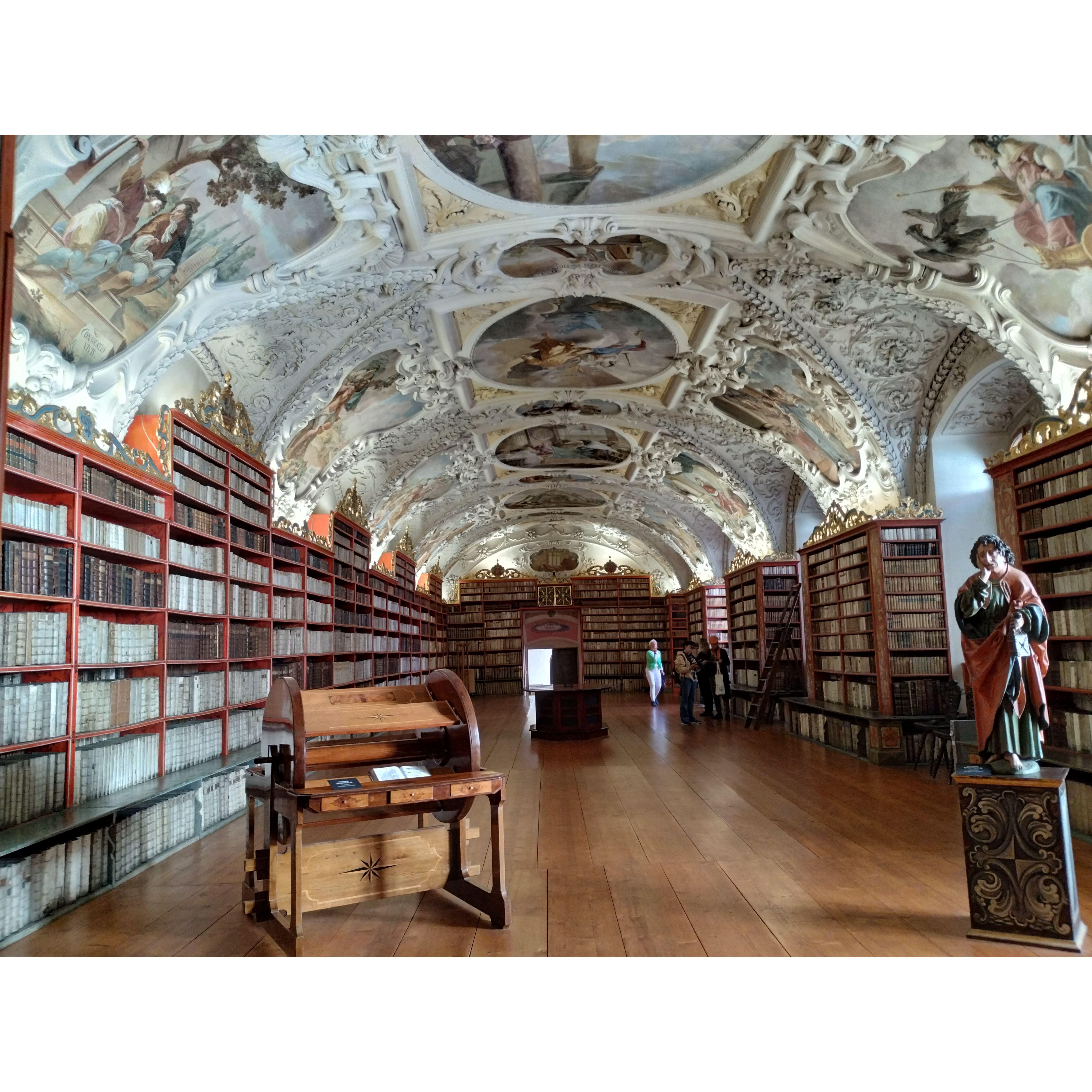 Then we went to the Strahov Monastery