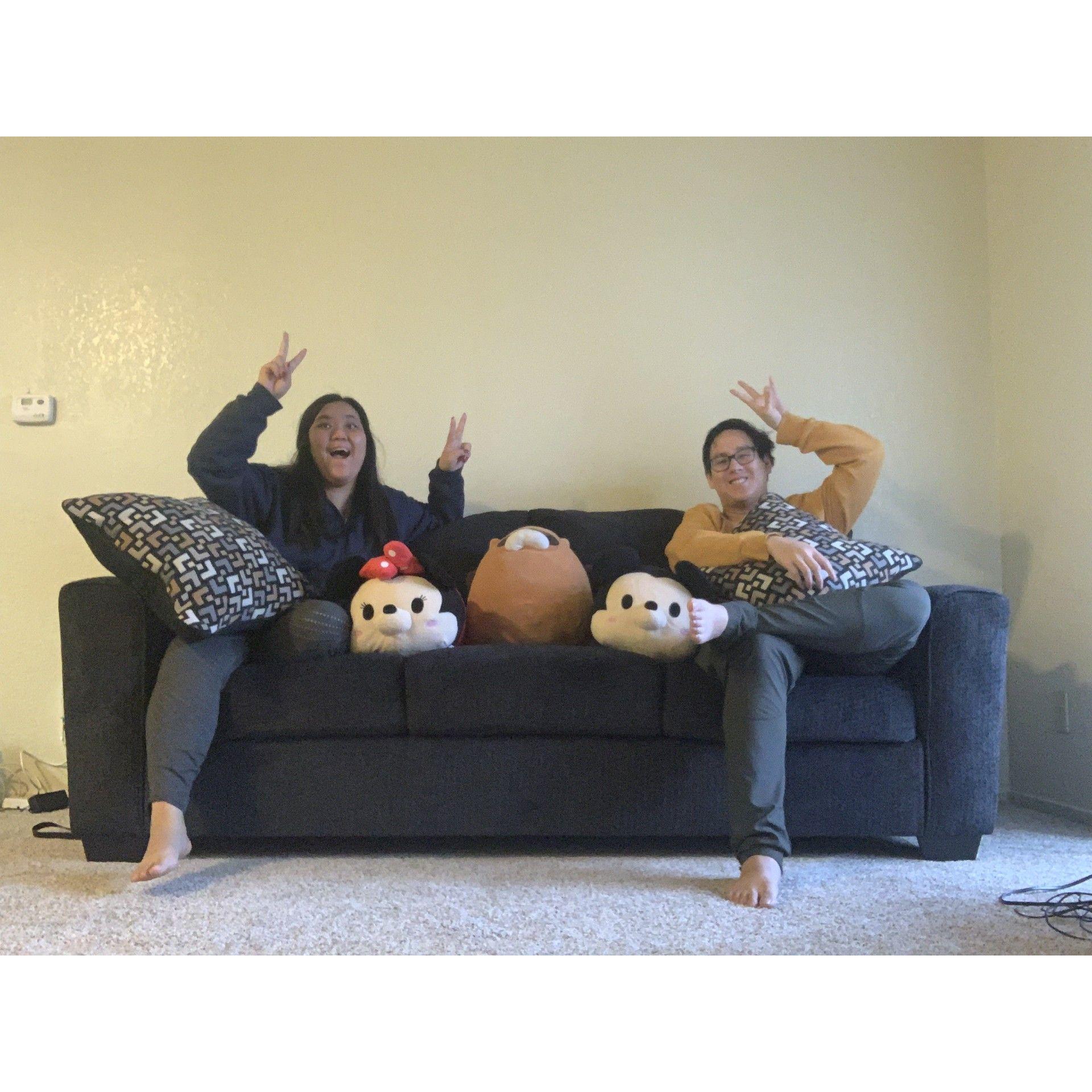 Day 2 in our new apartment.