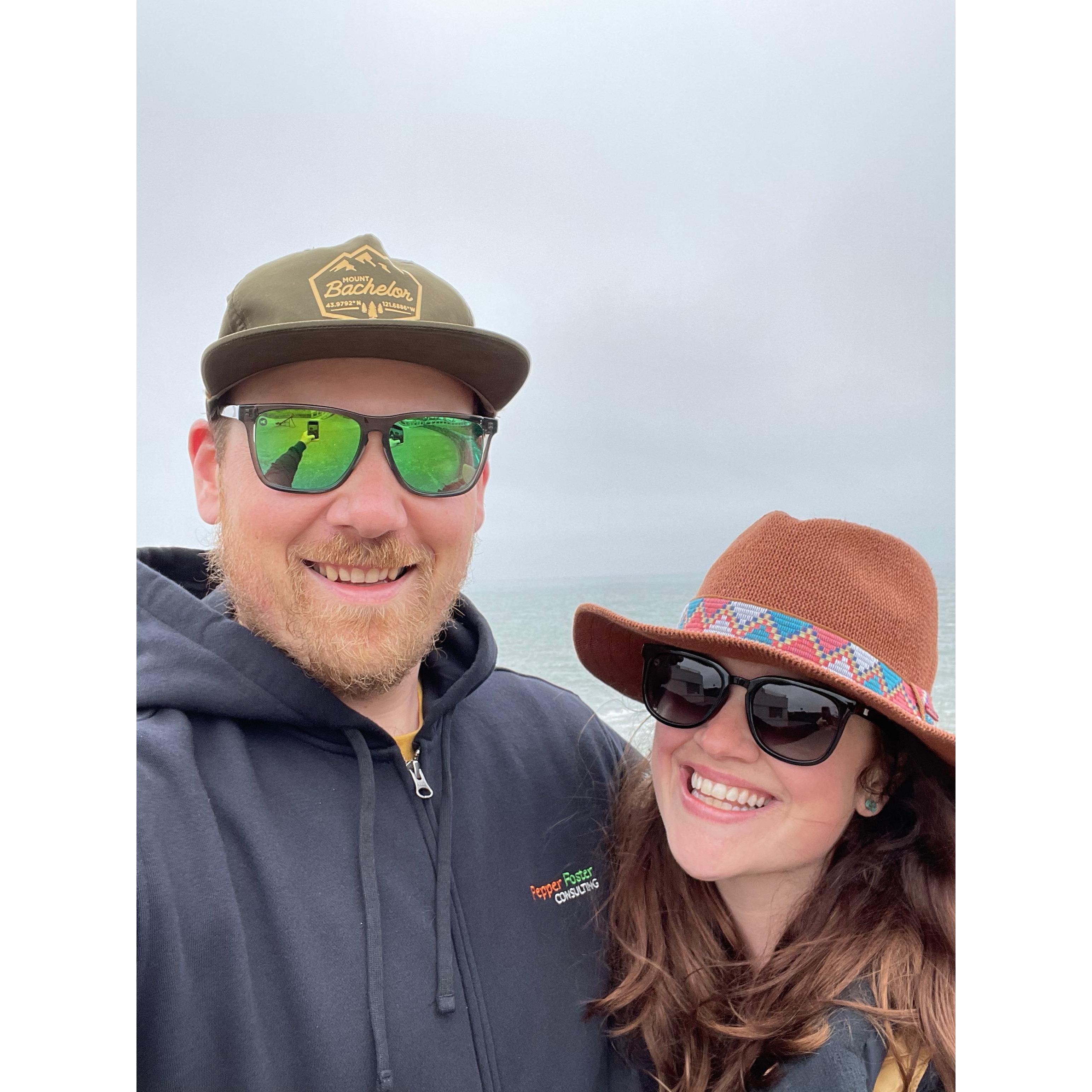 All smiles in Depoe Bay, OR!