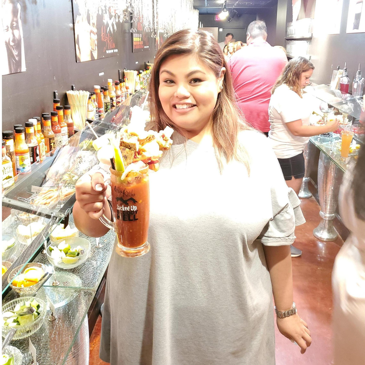 She LOOOOVES her Bloody Mary's - Minneapolis 2019
