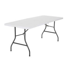 Cosco 6' Centerfold Table, White