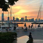 Enjoy the view from Brookfield Place / Marina