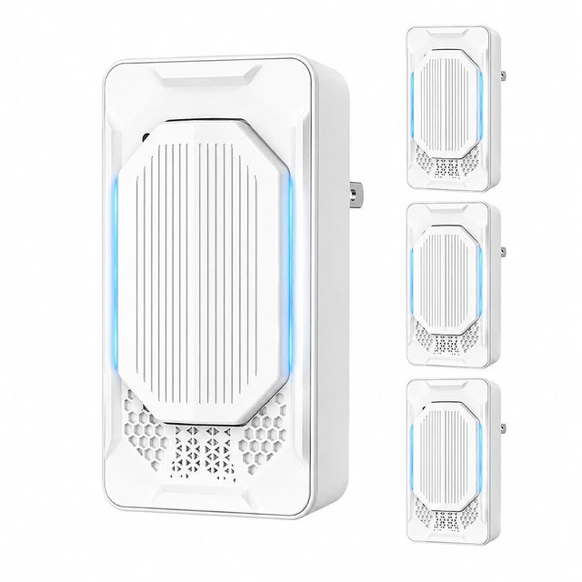 Air Ionizers for Home 4Pack, Plug in Air Purifiers for Bedroom, Plug in Air Freshener for Home Dust,Smoke,Odor & Pollen Control,Bathroom,Kitchen