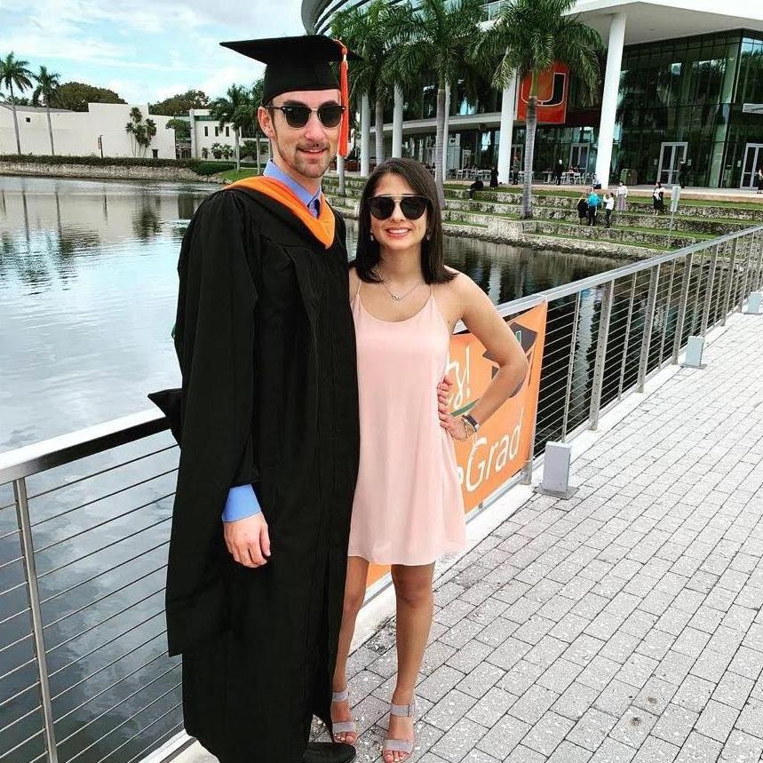 Fabio's Masters degree graduation