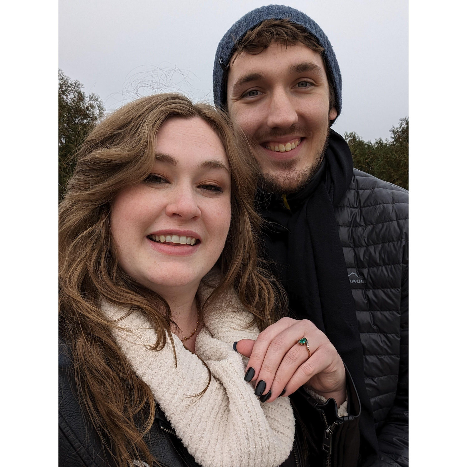 Right after we got engaged
