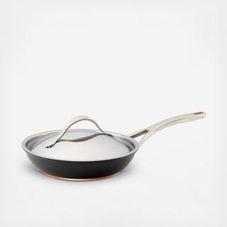 Nouvelle Copper Hard Anodized Covered French Skillet