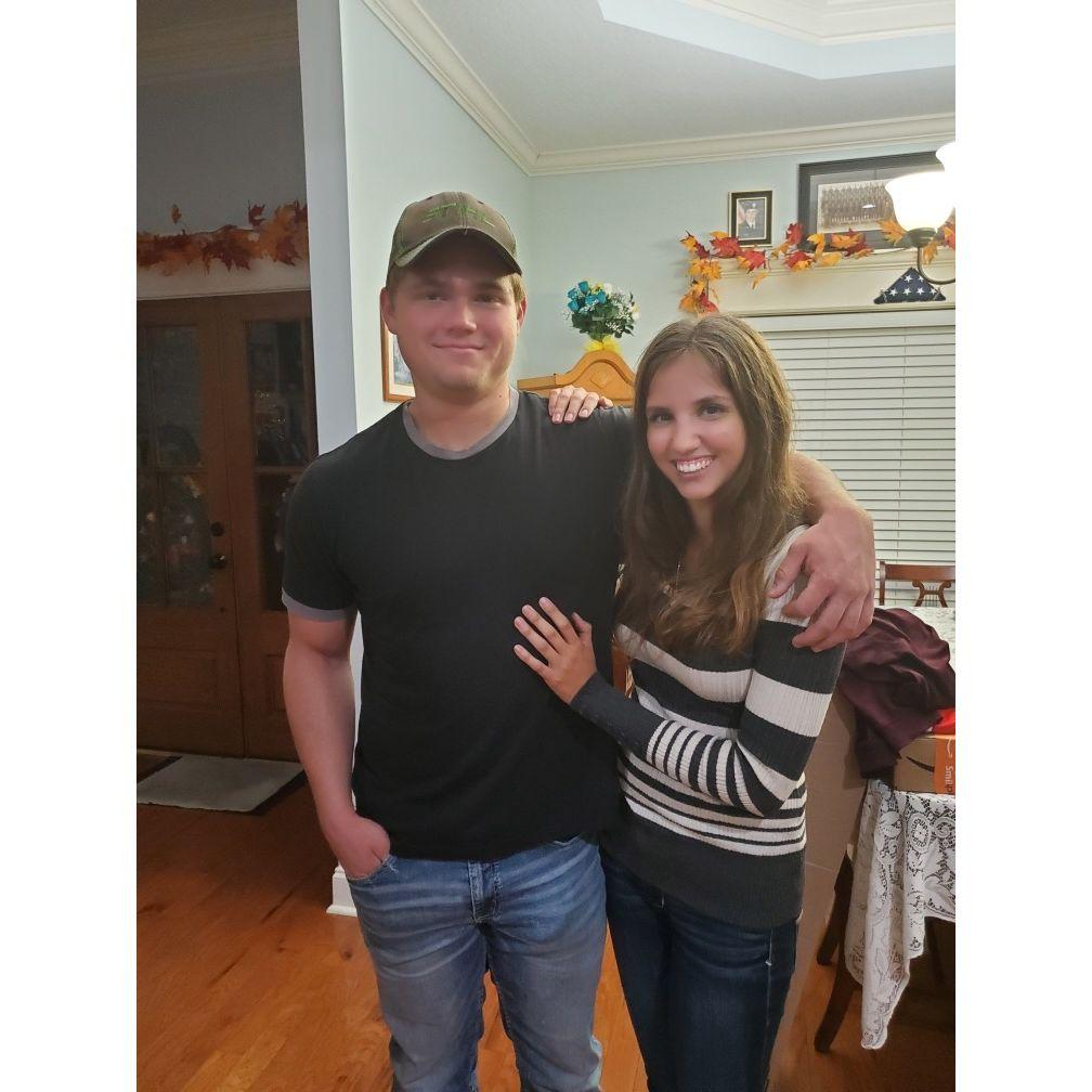 The first picture we ever took together!
