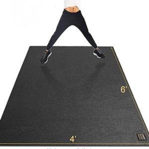GXMMAT Large Exercise Mat - Black